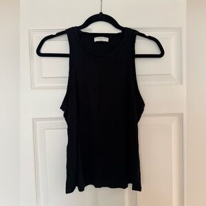 Aritzia Babaton Black Tank Top - Small
